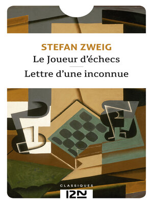 cover image of Lettre d'une inconnue suivie de Le joueur d'échecs